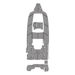 2023 Blackfin 302CC EVA Foam Faux Teak Boat Deck MatteMarine Flooring Marine Boat Decking Carpet Leaf Yacht Vehicle Pad - HJDECK