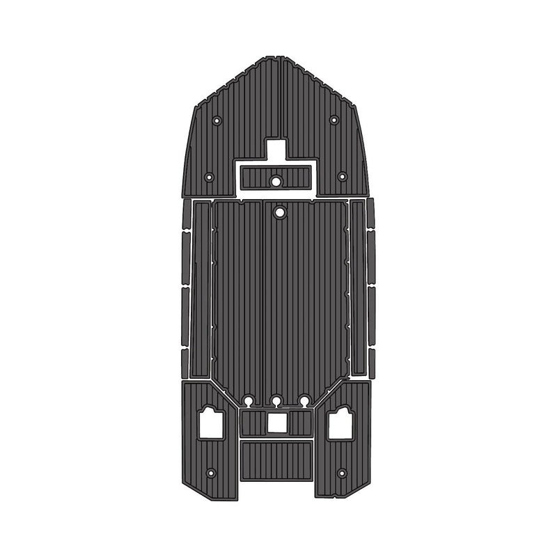 2023 Tracker 1564 EVA Foam Faux Teak Boat Deck MatteMarine Flooring Marine Boat Decking Carpet Leaf Yacht Vehicle Pad - HJDECK