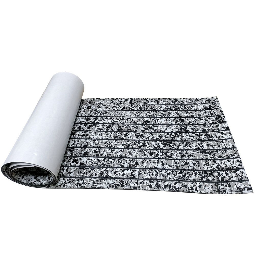 94.5"x35.4" EVA Faux Teak Marine Carpet Camo Boat Flooring - HJDECK
