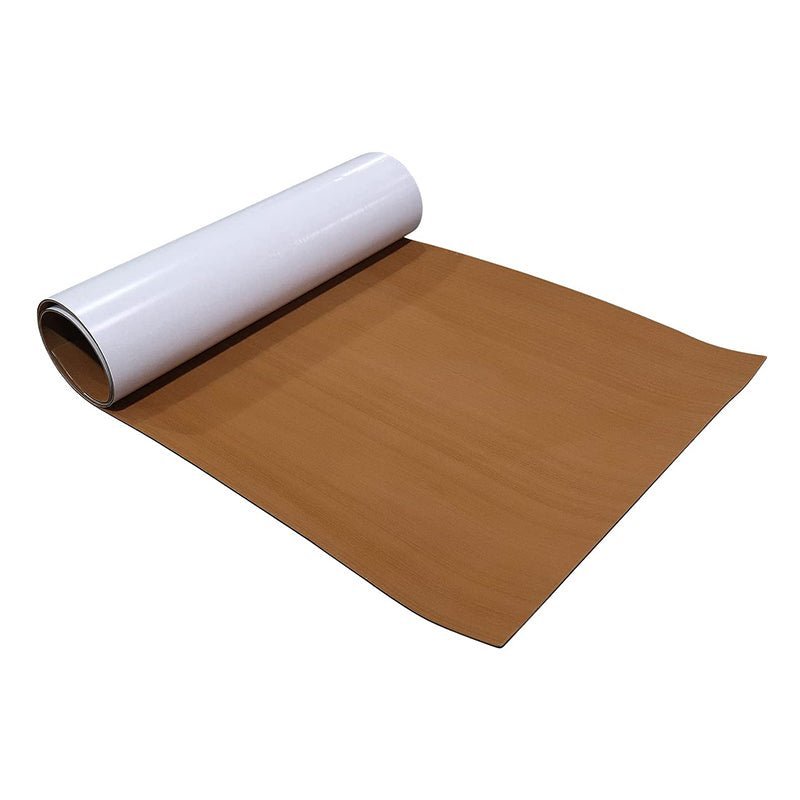 Brushed EVA Foam Boat Decking Sheet - Marine Flooring Mat With Adhesive Backing (35.4"x94.5")