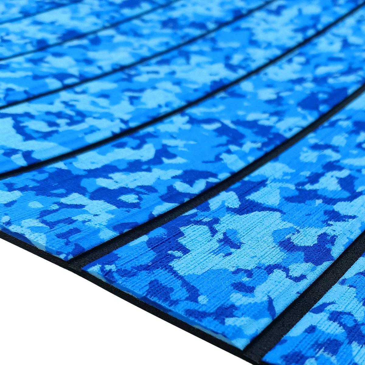 Camo Boat Flooring EVA Foam Boat Decking Self-Adhesive Sea Deck Non-Slip Swim Deck Marine Carpet for Yachts Jet Ski RV Kayaking Surfboard - HJDECK