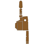 CENTURION TYPHOON EVA Foam Faux Teak Boat Deck MatteMarine Flooring Marine Boat Decking Carpet Leaf Yacht Vehicle Pad - HJDECK