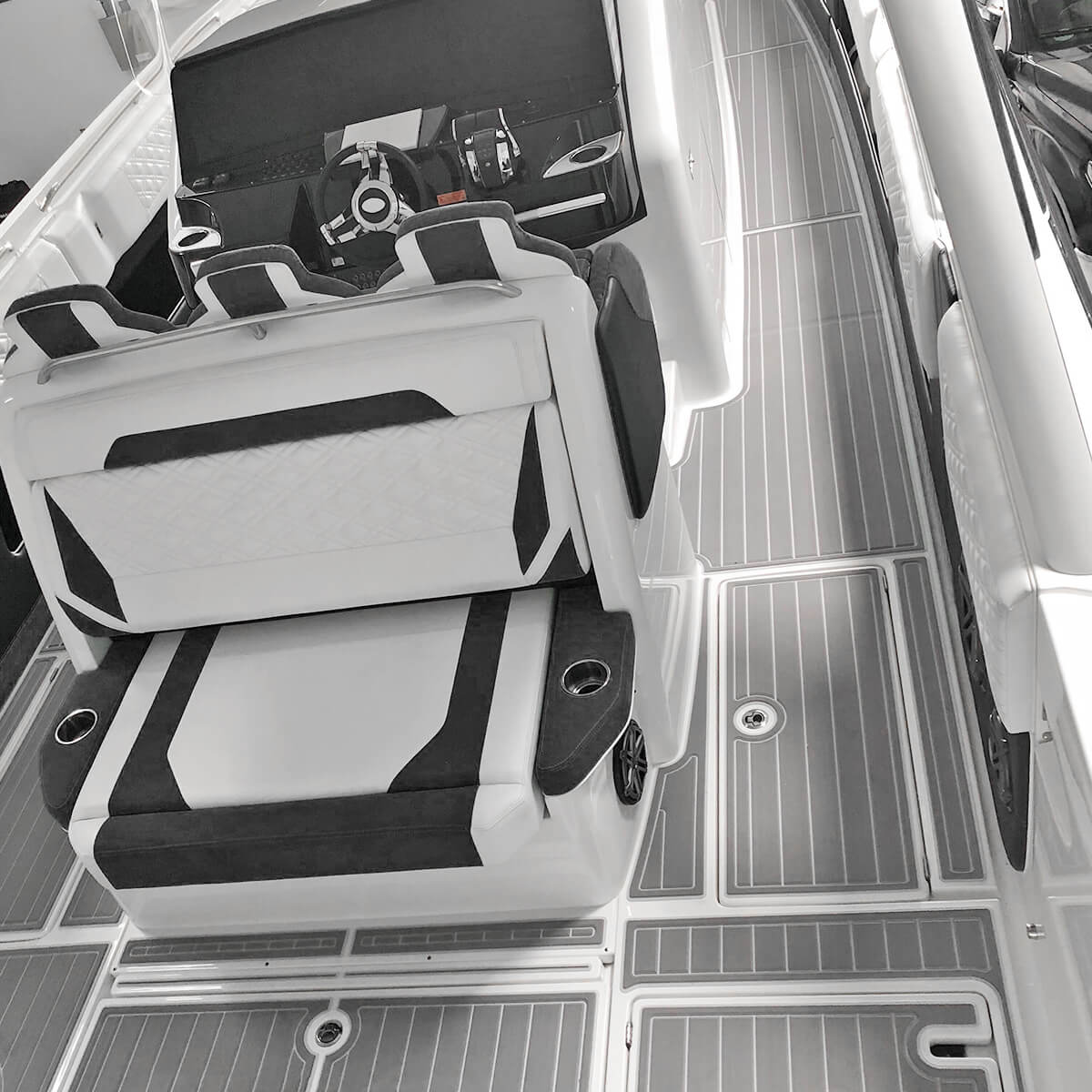 Durable EVA Foam Boat Flooring Non-Slip and Comfortable Boat Deck Mats - HJDECK