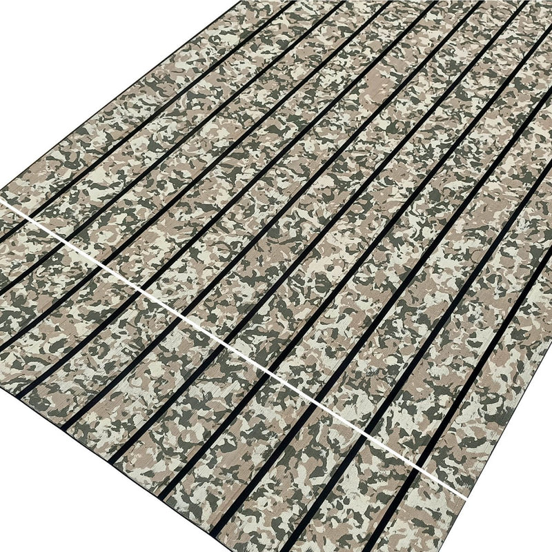 EVA Foam Boat Decking with Self-Adhesive Non-Slip Camo Boat Flooring for Yachts Jet Skis RVs Kayaks Surfboards Fishing/Rowing/Bass Boats - HJDECK