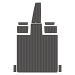 HJDECK 2002 Active Thunder 37 Excess EVA Foam Faux Teak Boat Deck Matte Marine Flooring Marine Boat Decking Carpet Leaf Yacht Vehicle Pad - HJDECK