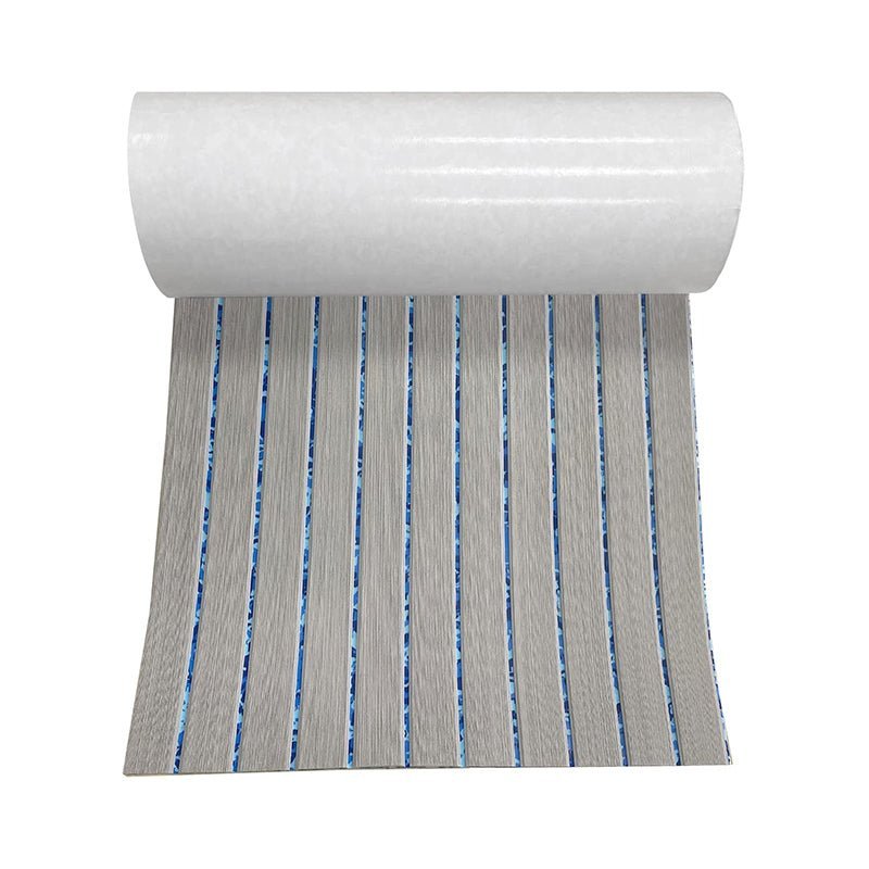 Hjdeck Boat Flooring - EVA Foam Boat Decking - Faux Teak Marine Mat - Boat Carpet, Self-Adhesive Marine Flooring Sheet, for Motorboat RV Yacht Kayak 94.5" x 45"/35"/23.6"/16" - HJDECK