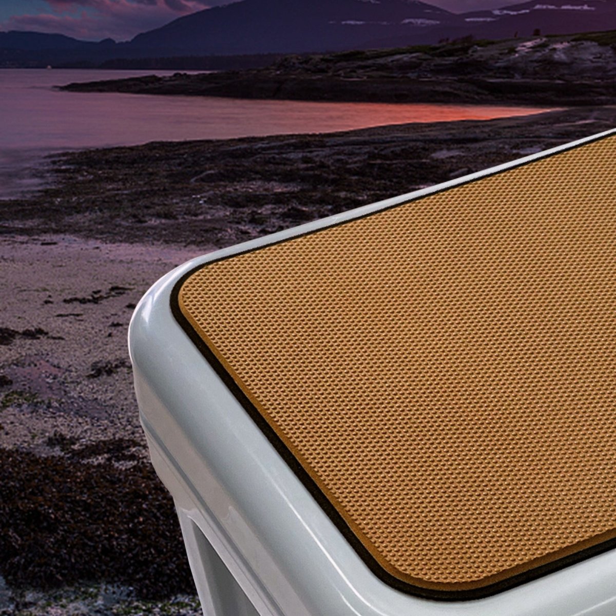 HJDECK Cooler Pad Tops for Yeti Roadie 24 ( polka dot ) - HJDECK