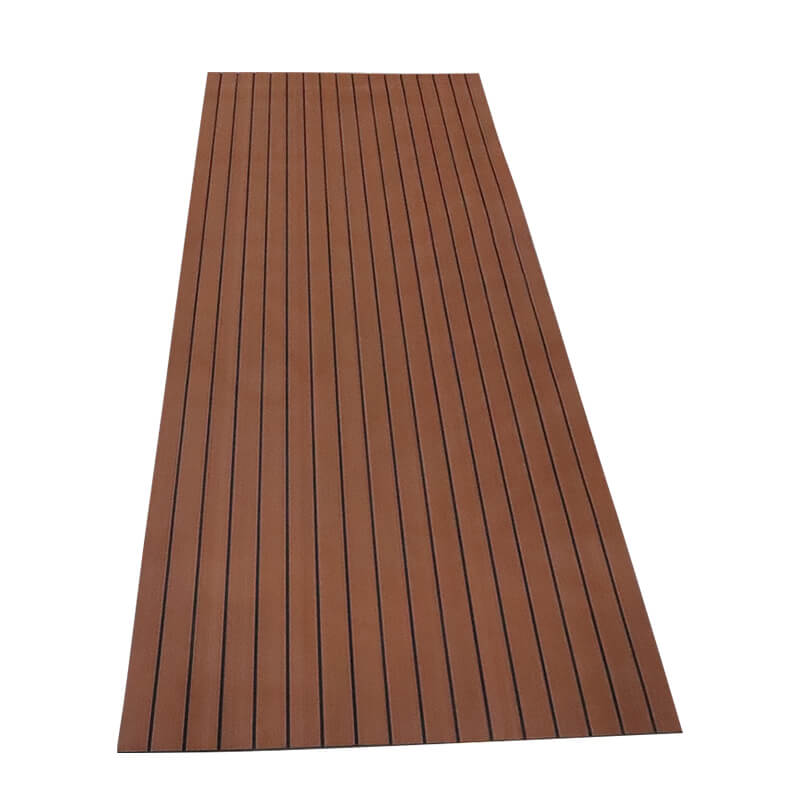 HJDECK Non Slip Carpet Pad Faux Teak EVA Foam Boat Flooring Mats for Yachts Swimming Platform - HJDECK