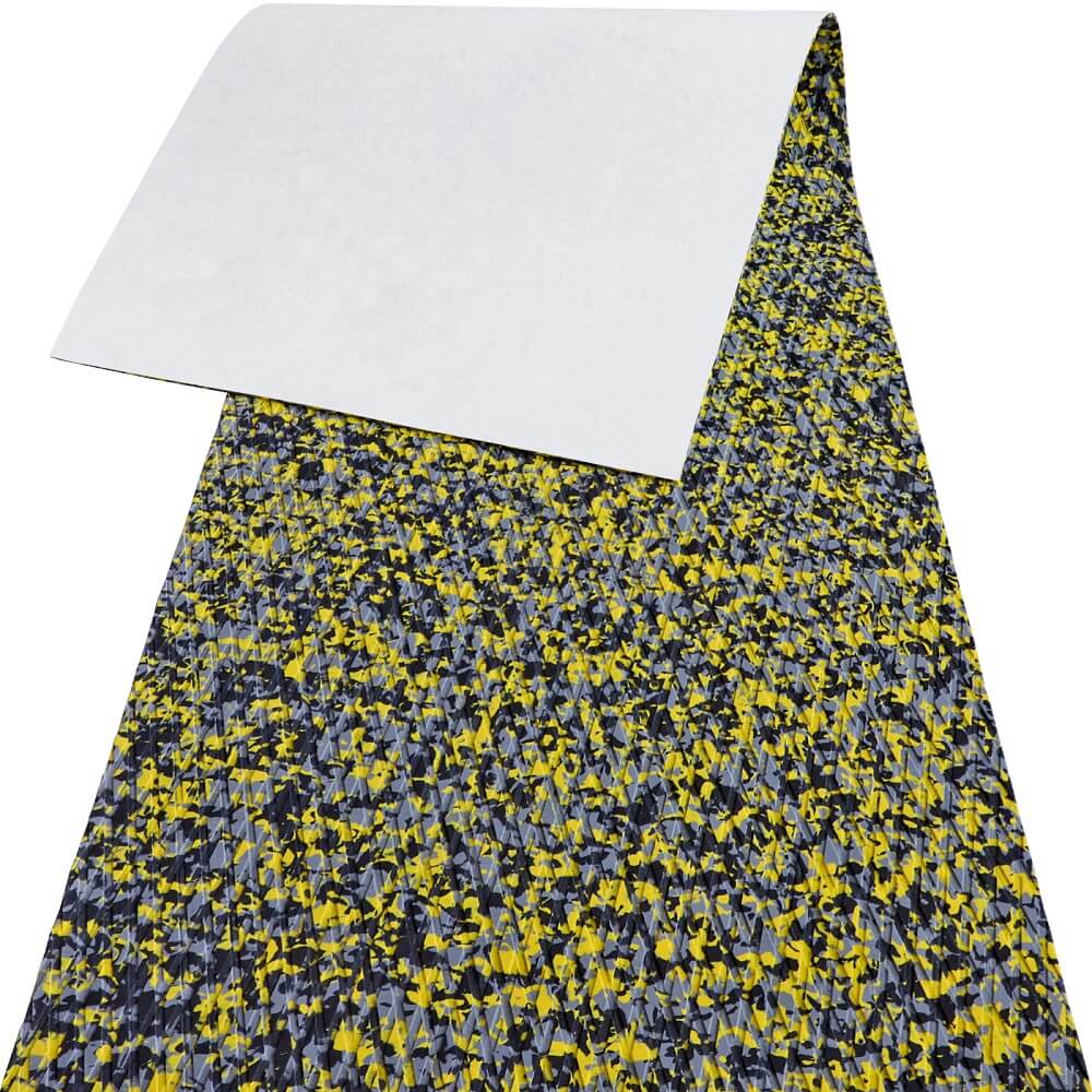 Hjdeck Waterproof Boat Flooring - EVA Foam Boat Decking - Faux Teak Camo Marine Mat Self-Adhesive Boat Carpet Flooring Sheet, for Jon Boat Pontoon Boat Motorboat RV Yacht Kayak 94.5"/47.2" - HJDECK