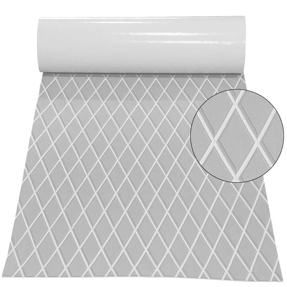 Non-Slip Self-Adhesive EVA Foam Boat Decking, Marine Mat for Motorboats, Kayaks, Surfboards, Garden Flooring, and Swimming Pools - HJDECK