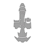 SeaDoo Sportster EVA Foam Faux Teak Boat Deck MatteMarine Flooring Marine Boat Decking Carpet Leaf Yacht Vehicle Pad - HJDECK