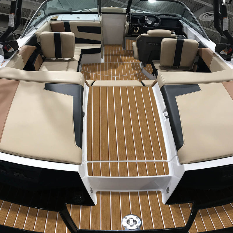 Teak Texture Boat Flooring: Comfortable & Safe Deck Mats – HJDECK