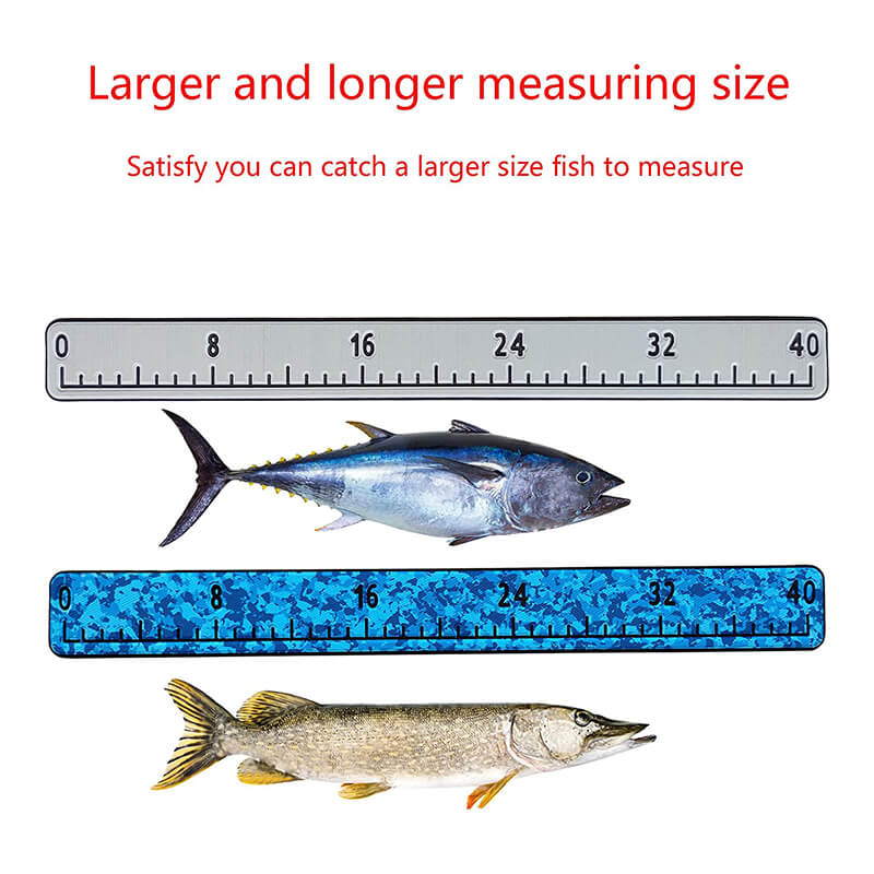 Fish Ruler Marine Fishing Measuring Tool Fish Measuring Tape 40in