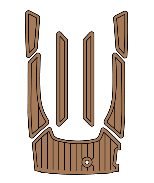 Yamaha FX HO -Custom Designed Foam Jet Ski EVA Traction Mats-CS - HJDECK