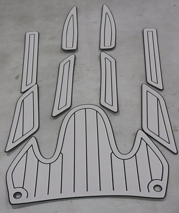 Yamaha GP1200R-Custom Designed Foam Jet Ski EVA Traction Mats - HJDECK