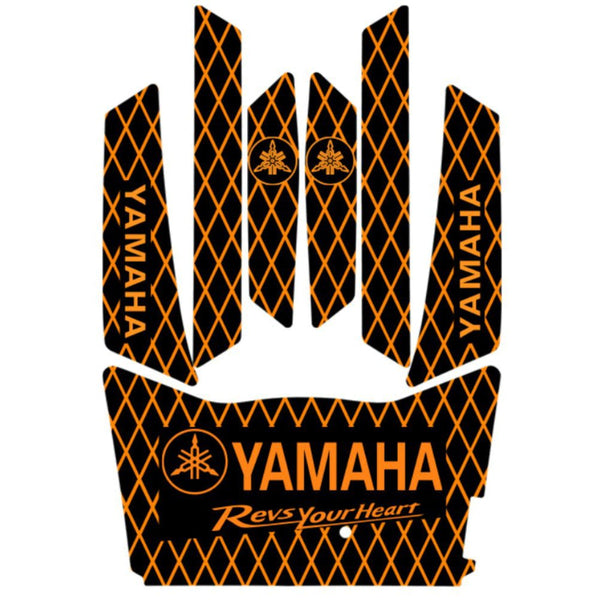 Yamaha VX-Custom Designed Foam Jet Ski EVA Traction Mats - HJDECK